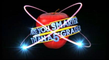Are You Smarter Than a 5th Grader Title Screen